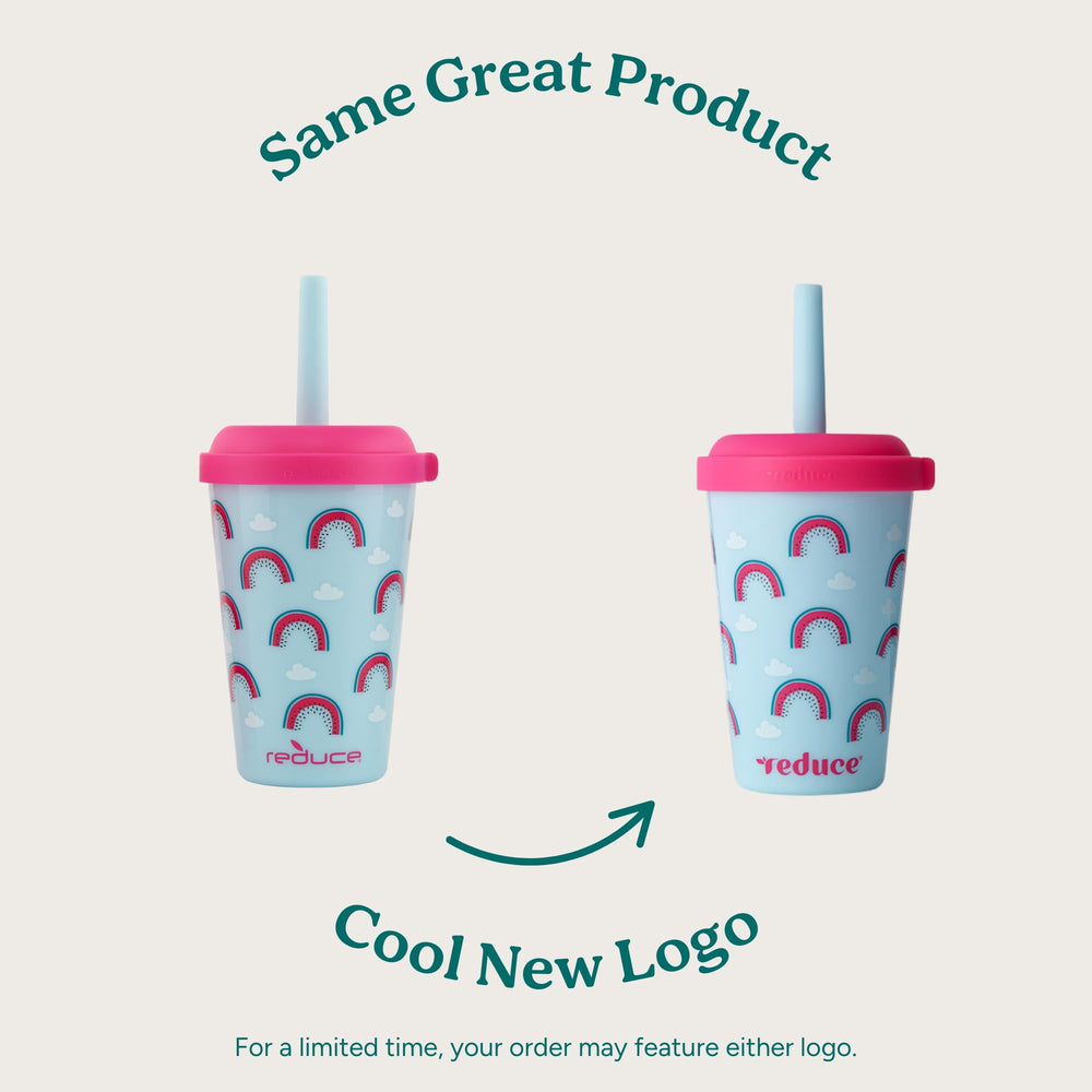 REDUCE GoGo's stackable 12oz tumbler with lid saves cabinet space.