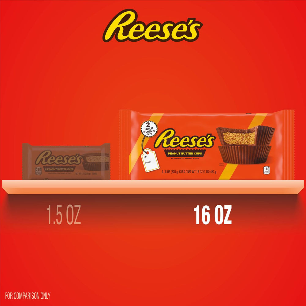 REESE'S bar packaging front, instantly recognizable for pantry grabs
