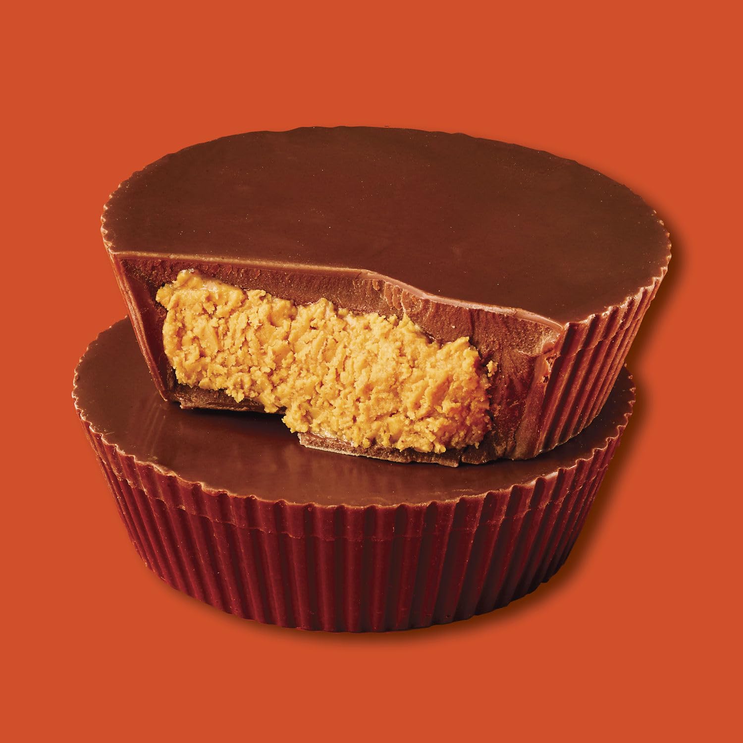 REESE'S bar serving on plate, ideal for gatherings or movie nights