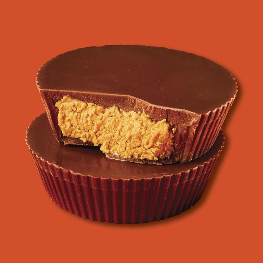 REESE'S bar serving on plate, ideal for gatherings or movie nights