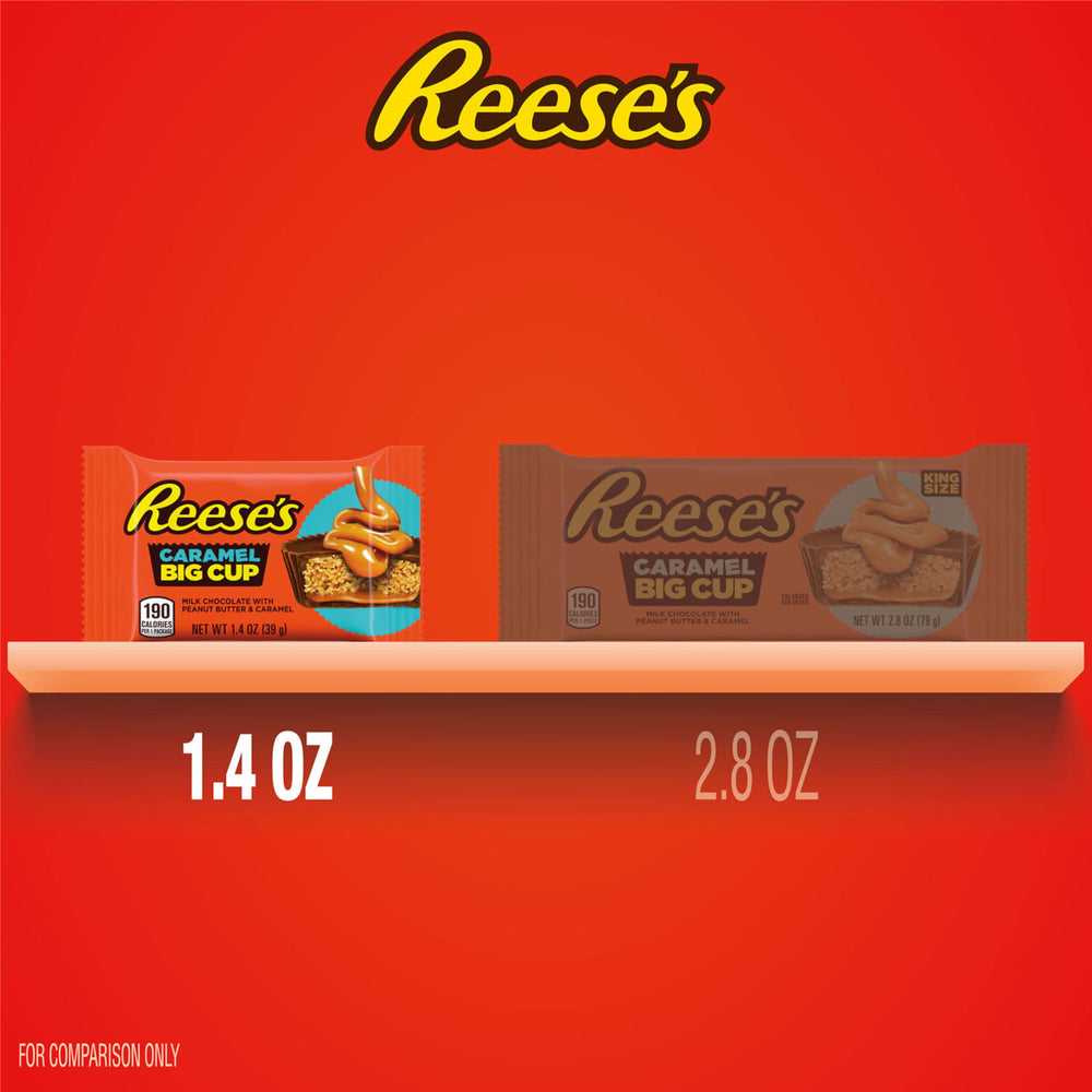 REESE'S Big Cup on serving tray ready for party and movie night