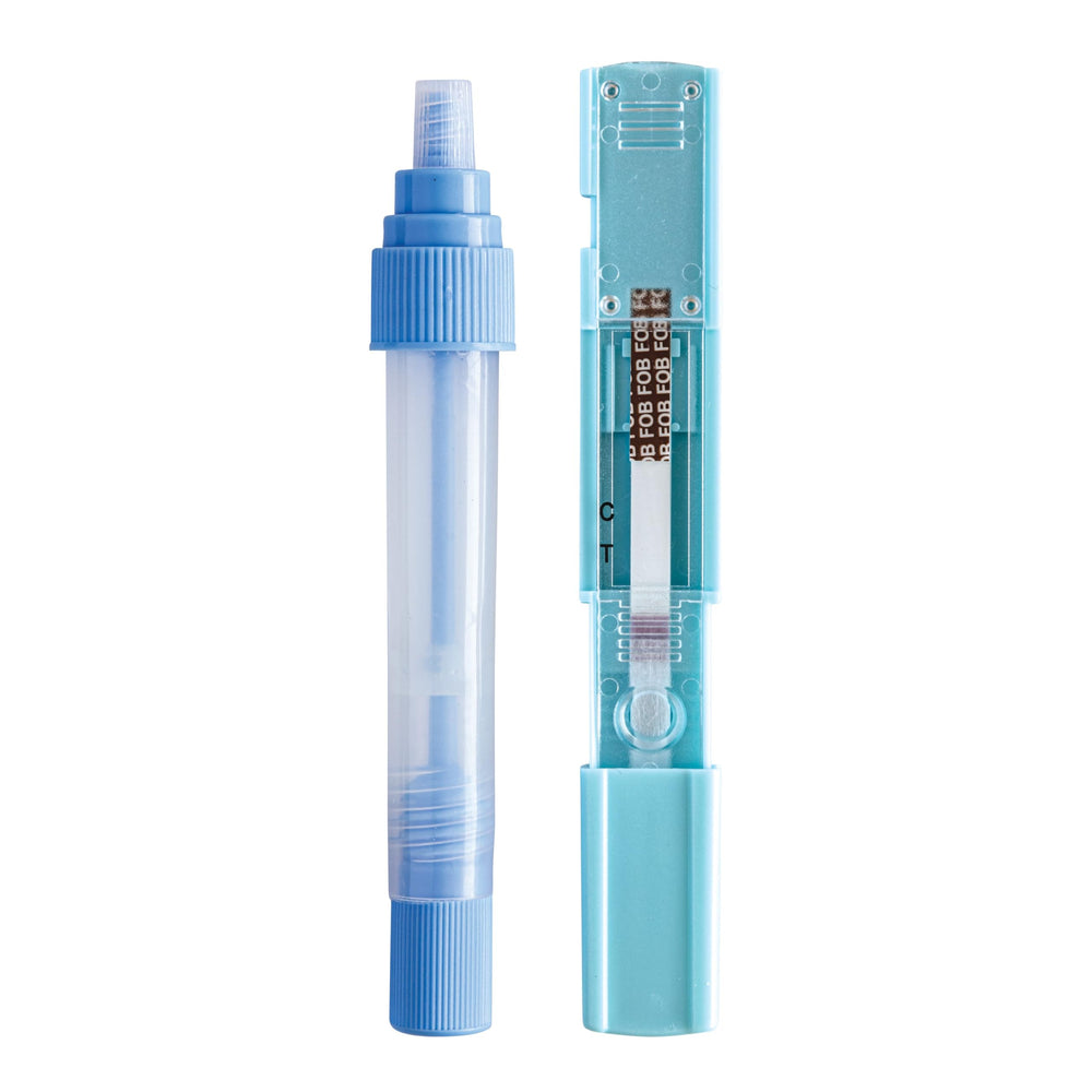 Reese's ColoTest sample collection step showing straightforward at-home use.