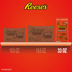REESE'S cups set up at a sports event for concessions or prizes
