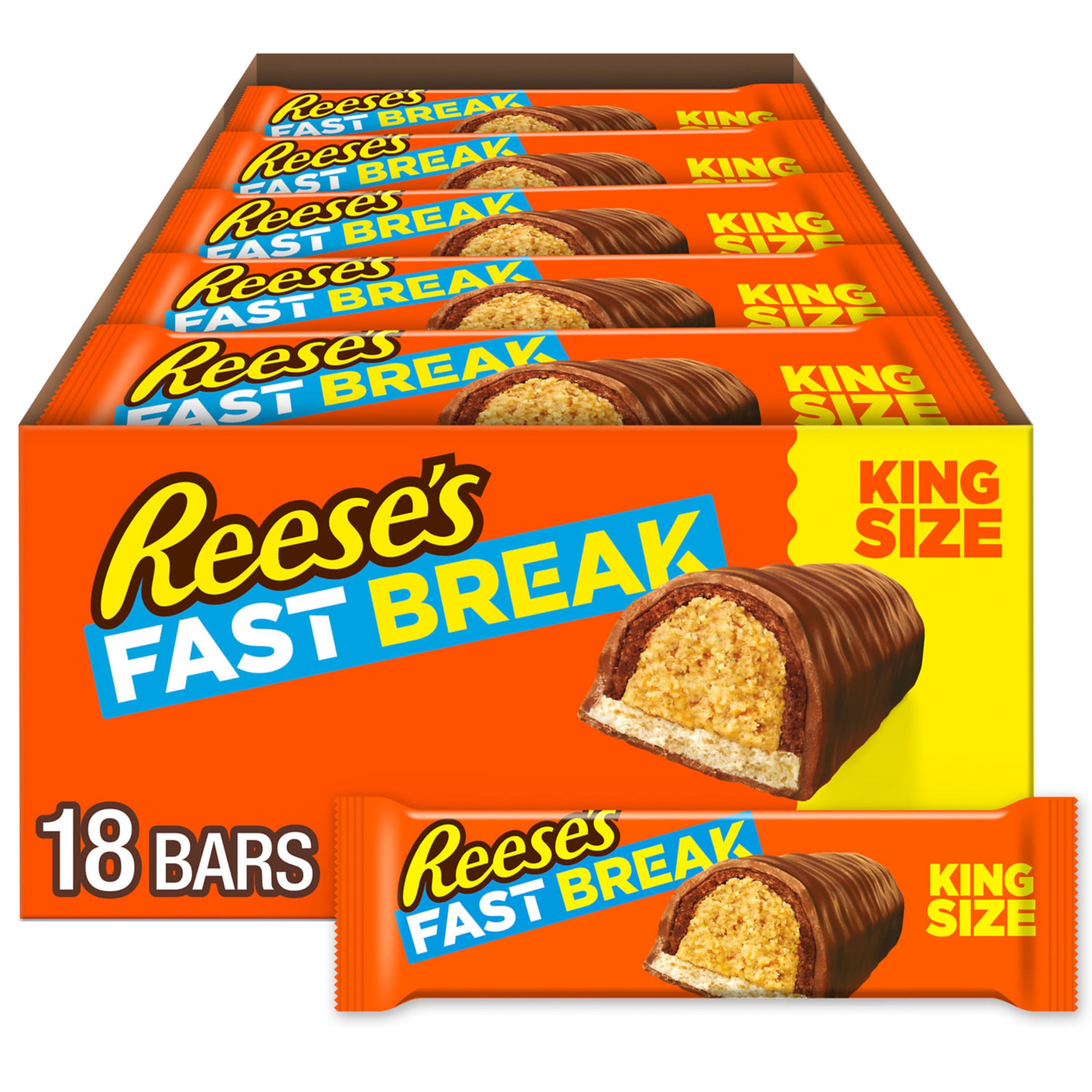 Reese's Fast Break bulk box front, ready for events and sharing