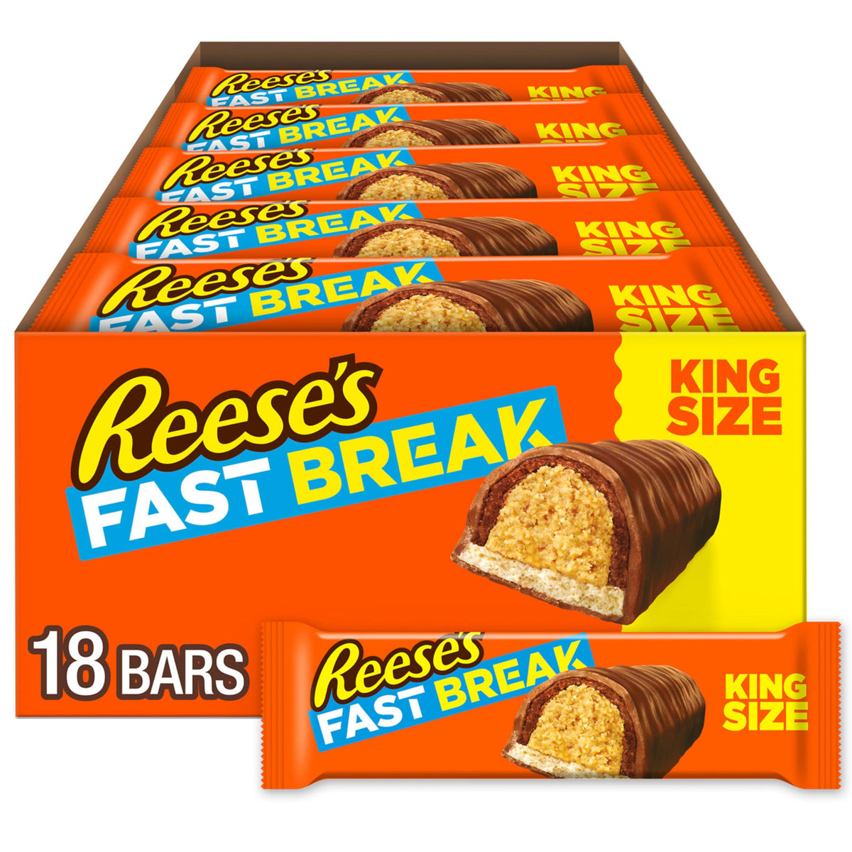 Reese's Fast Break bulk box front, ready for events and sharing