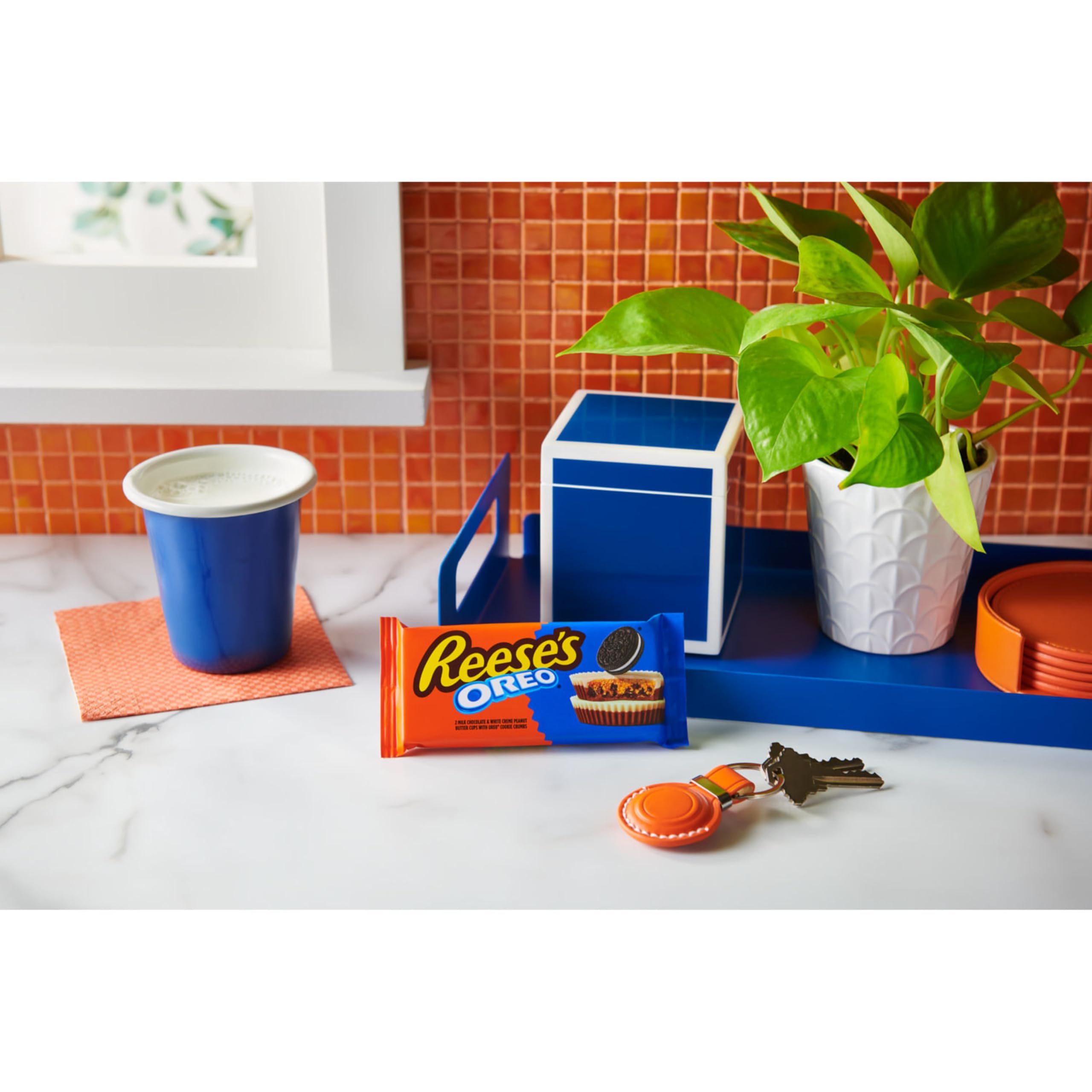 Movie-night snack option: Reese's Oreo cups.