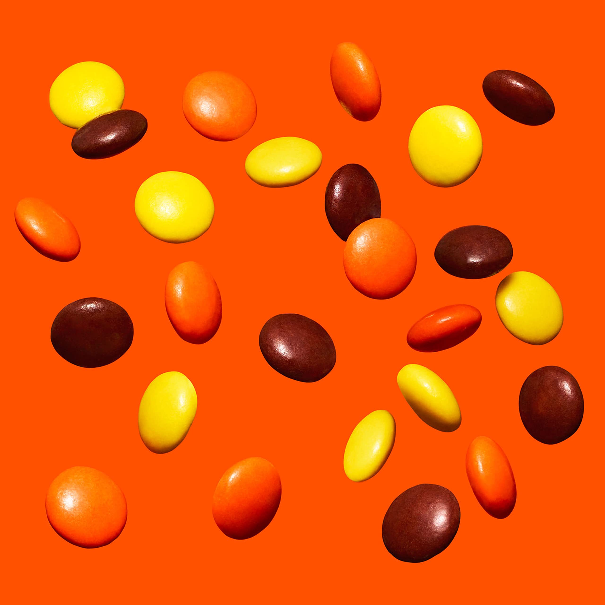REESE'S PIECES candy-dish centerpiece for gatherings