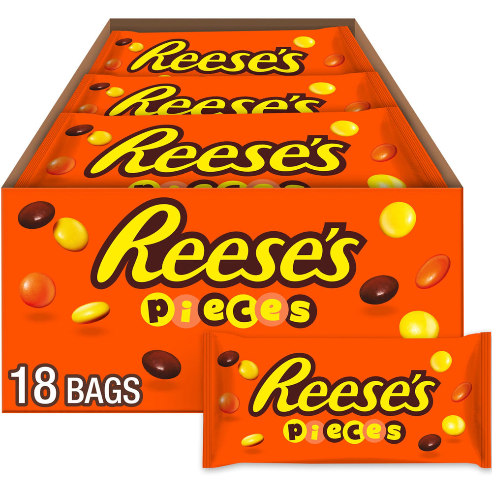 REESE'S PIECES crunchy-shell bag for movie-night snacking