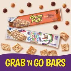 Reese's Puffs individually wrapped snack bars for on-the-go convenience