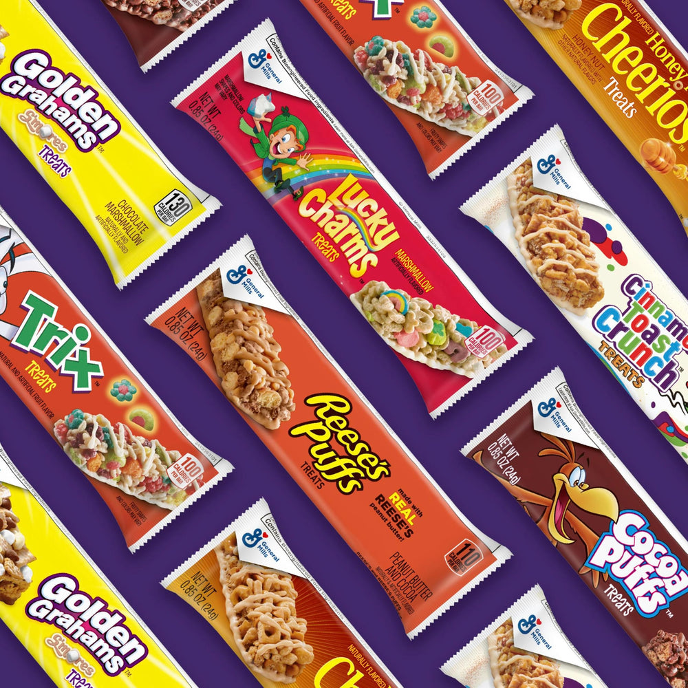 Individually wrapped, REESE'S Puffs Treat Bars fit quick cravings.