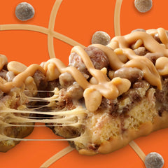 Crispy cereal pieces with real peanut butter and cocoa flavor.