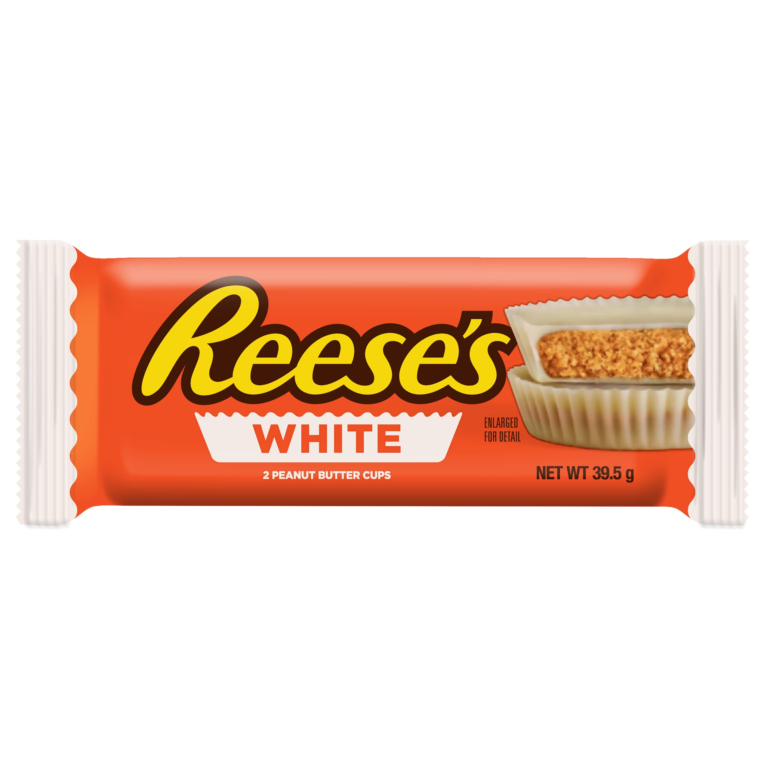 Pair Reese's White Creme with a glass of milk.