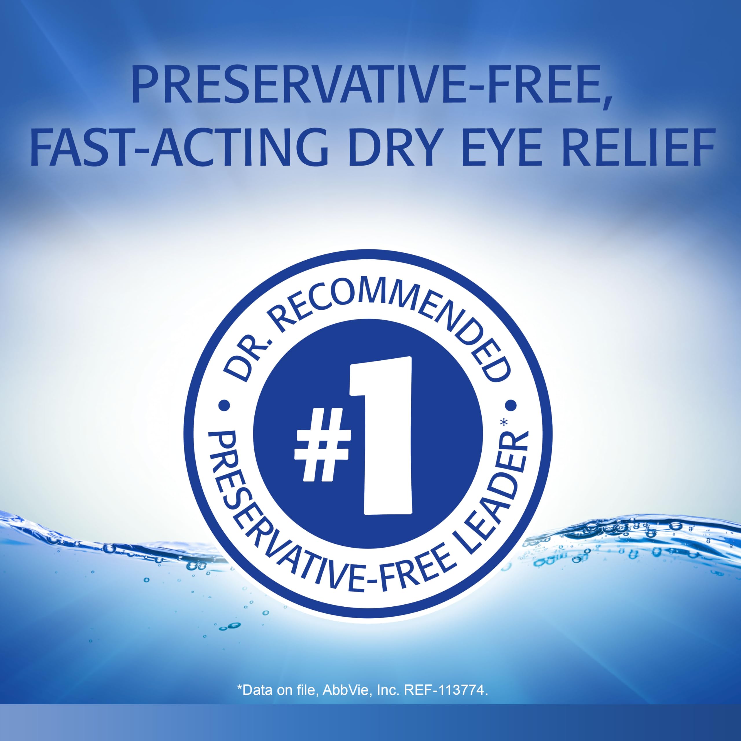 Refresh Classic single-use vials provide convenient, hygienic dry eye relief.