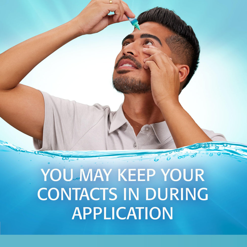 Refresh Contacts drops are applied with a precise tip for comfortable rewetting.