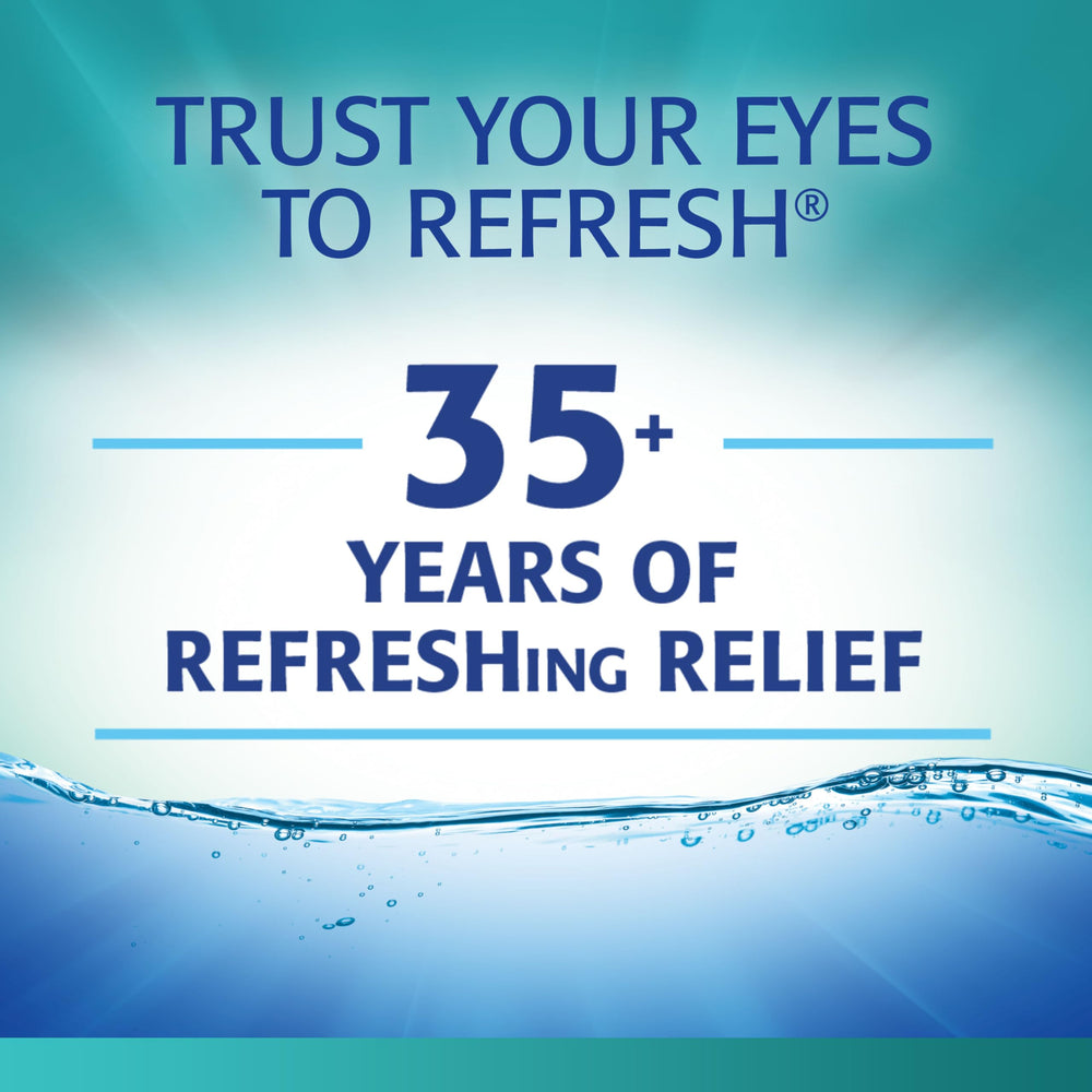 Refresh Digital Lubricant Eye Drops compact packaging for travel and daily use