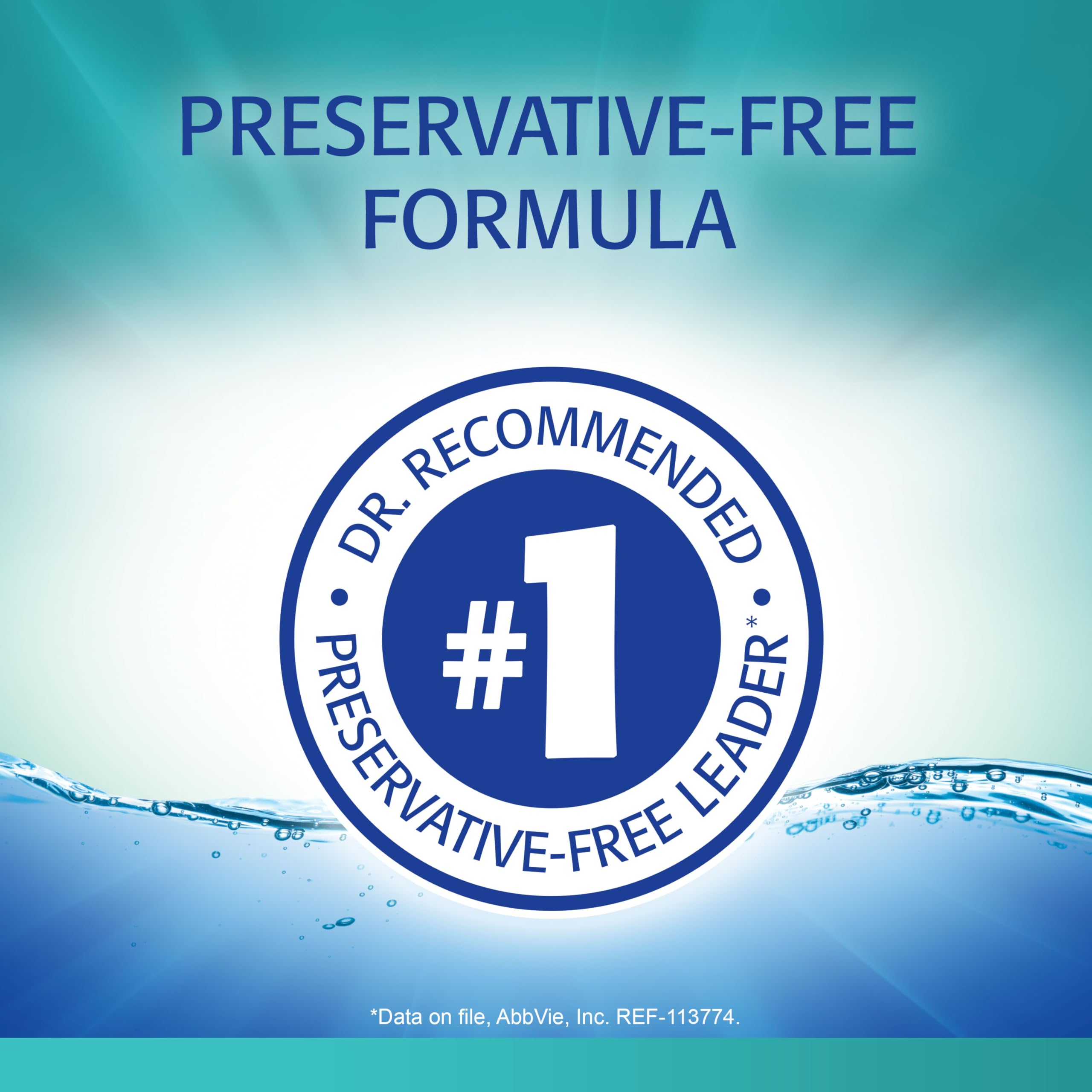 Refresh Digital PF single-use vials offering convenient hydration for dry eyes.