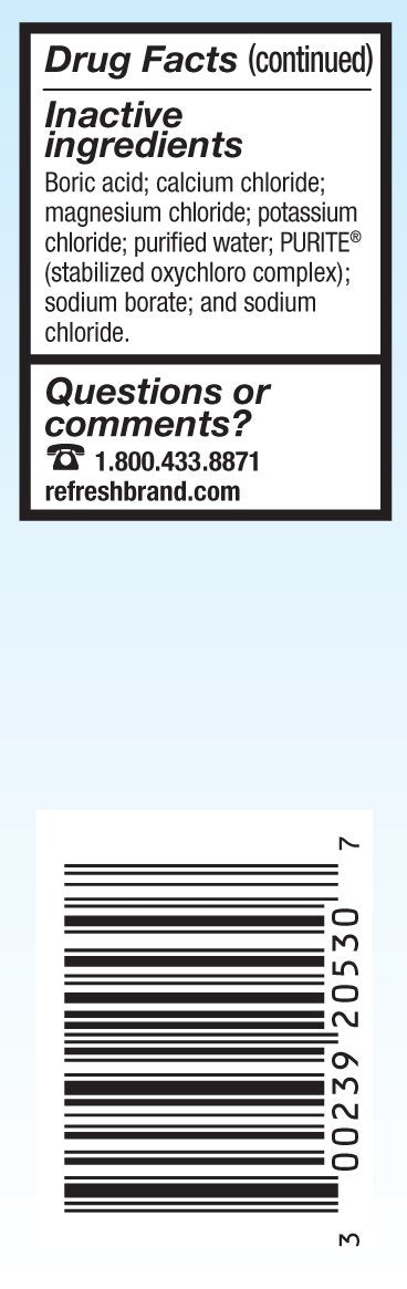 Packaging view highlighting two-pack value for daily eye comfort