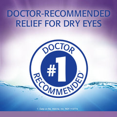 Refresh Optive Gel Drops sterile packaging for safe daily use.