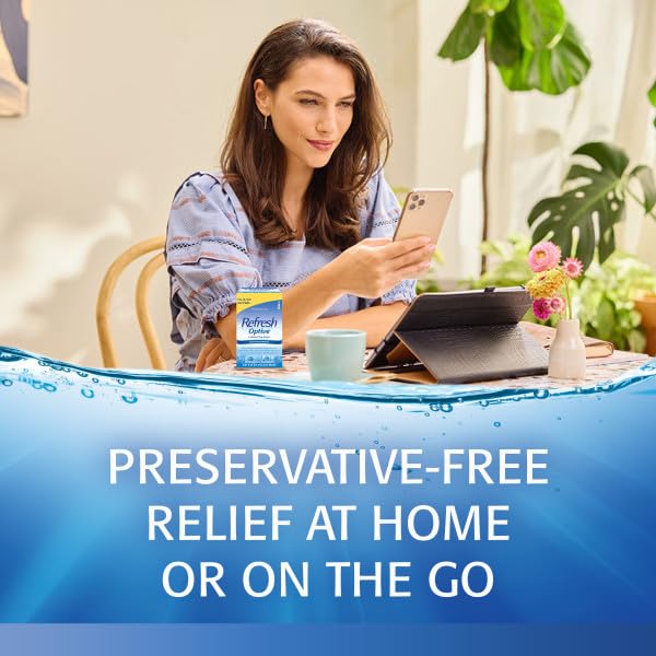 Gentle Refresh Optive formula suitable for sensitive eyes