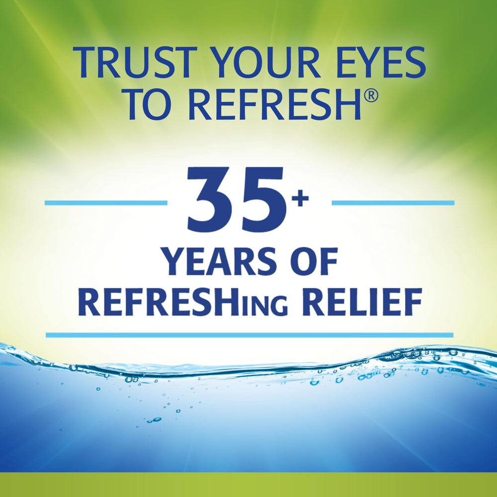 REFRESH RELIEVA PF cap and seal demonstrating secure dispensing