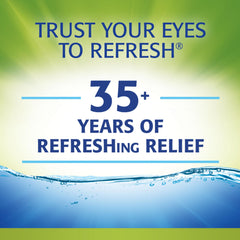 REFRESH RELIEVA PF cap and seal demonstrating secure dispensing