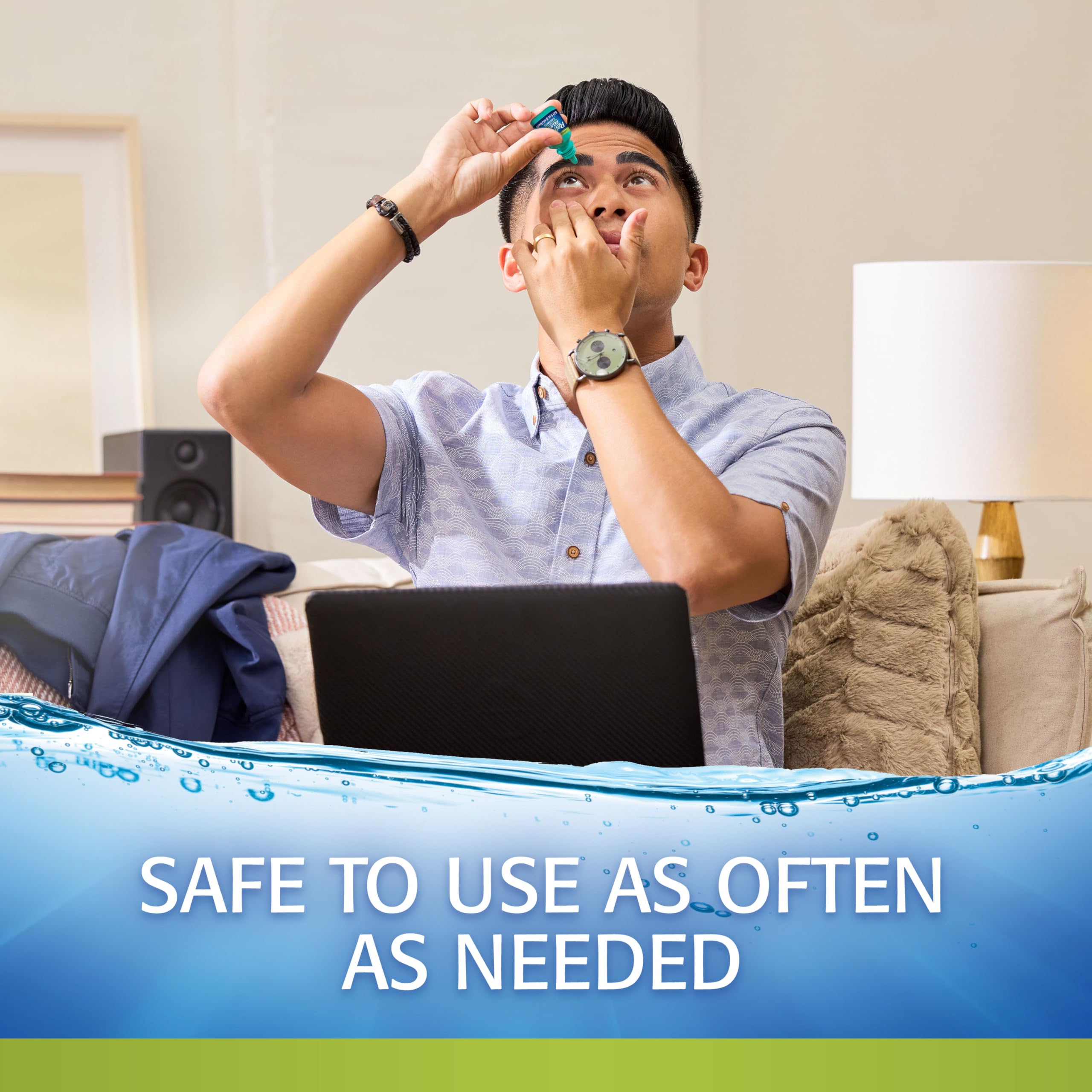 Refresh Relieva soft lens care for lubrication during wear