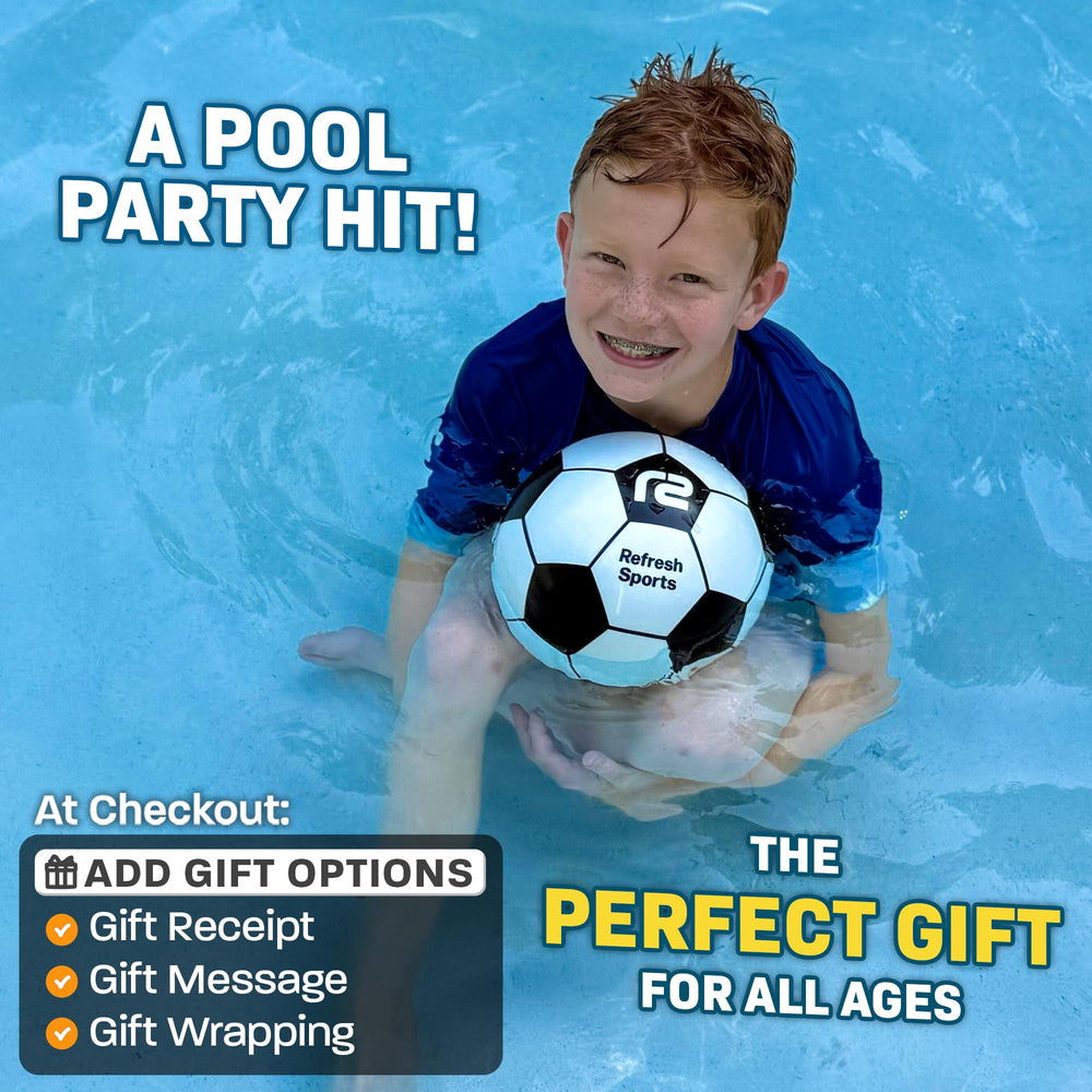 Refresh Sports Aqua Dive Ball heavy-duty construction withstands many splashes and kicks