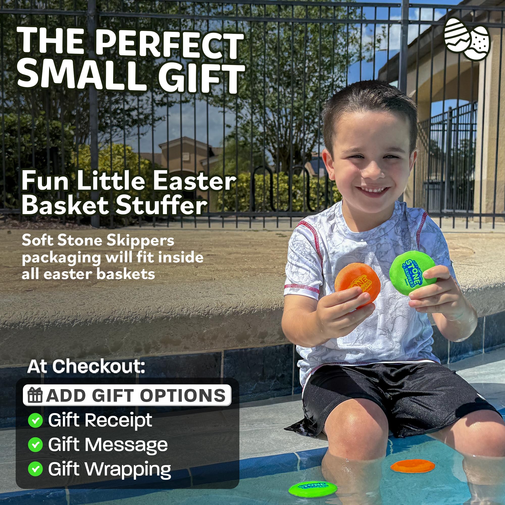 Kids enjoy safe, easy pool play with these discs
