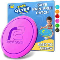 Refresh Sports soft flying disc kid-1, gentle on small hands for outdoor play