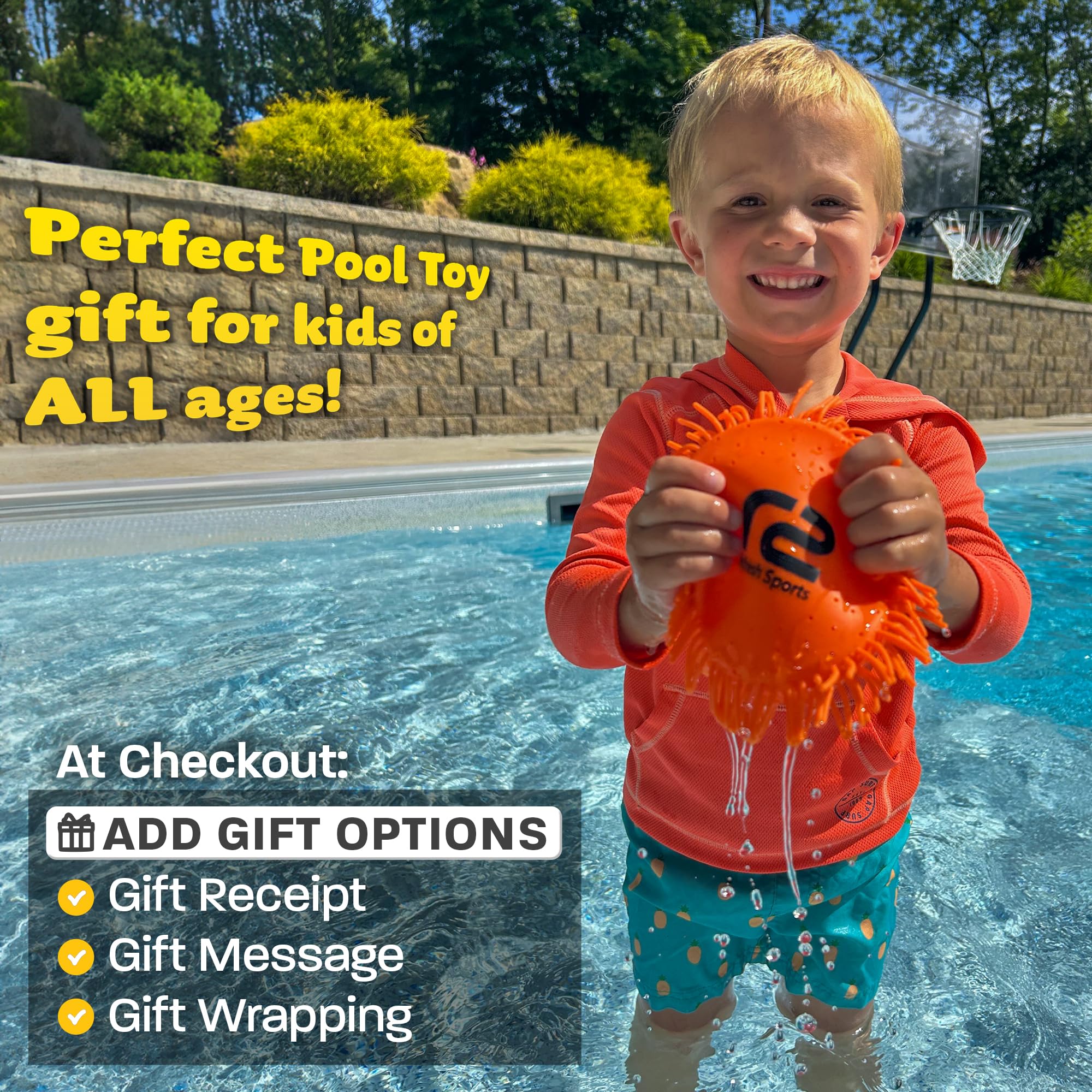 Refresh Sports water flying discs are perfect for outdoor play and gifts.