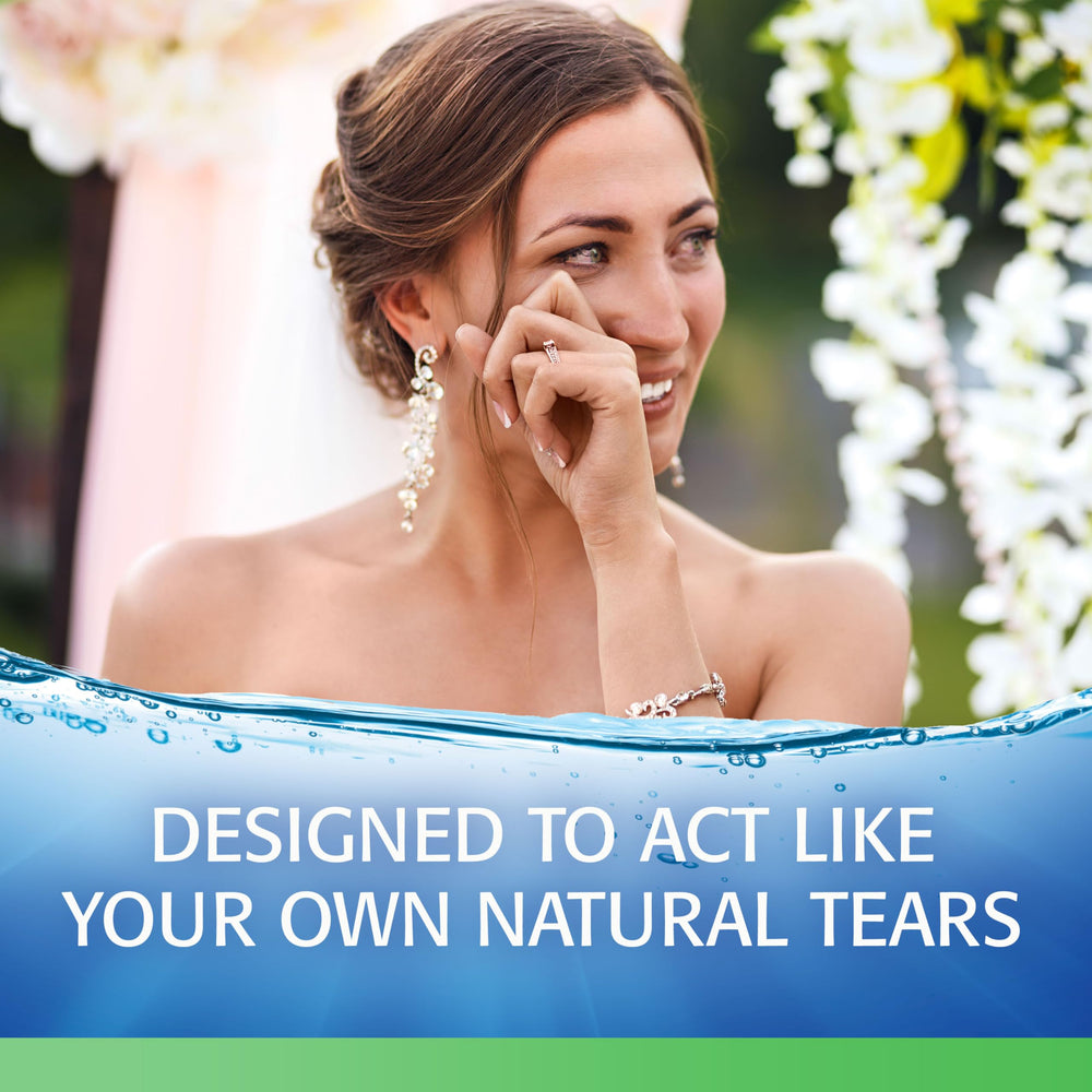 Refresh Tears in-use demonstration shows gentle application.
