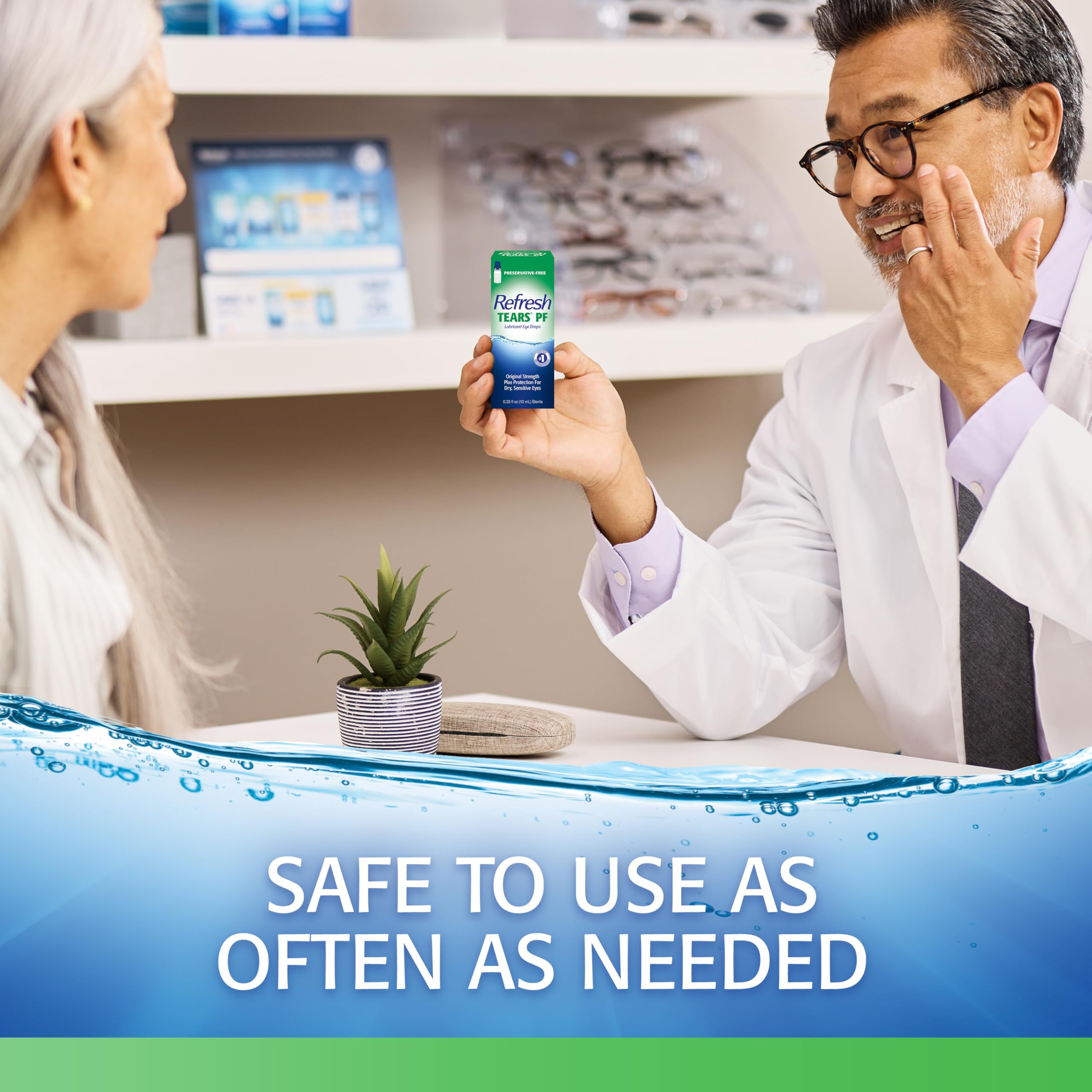 Blue cap and lockout features ensure reliable, safe dispensing.