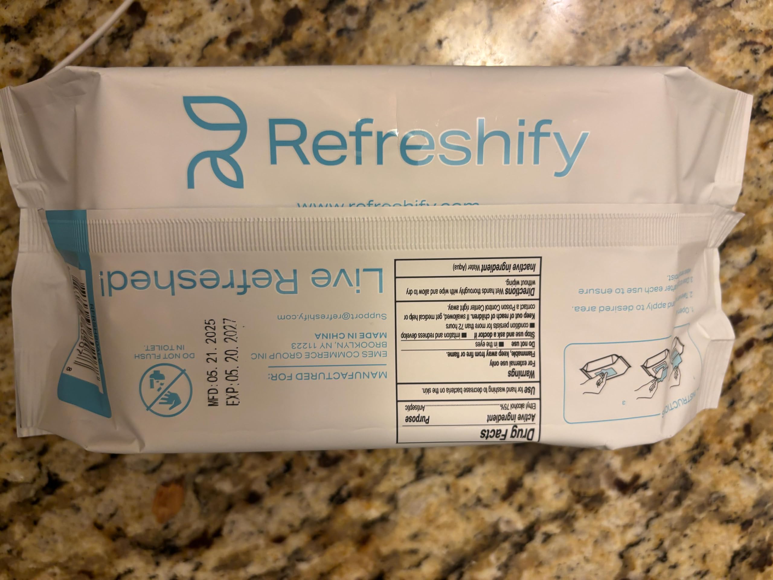 REFRESHIFY compact design supports daily hygiene routines at school or on the go.