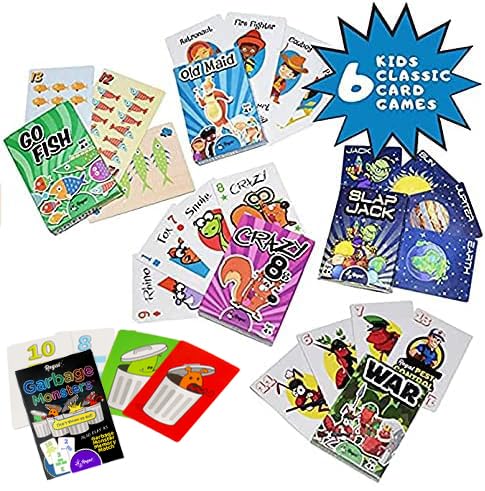 Regal Games Crazy 8's deck with bold symbols to boost quick thinking and matching.