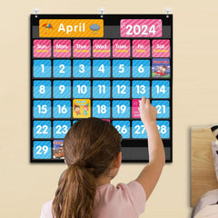 REGELETO year month weekday date cards demonstrate schedule planning
