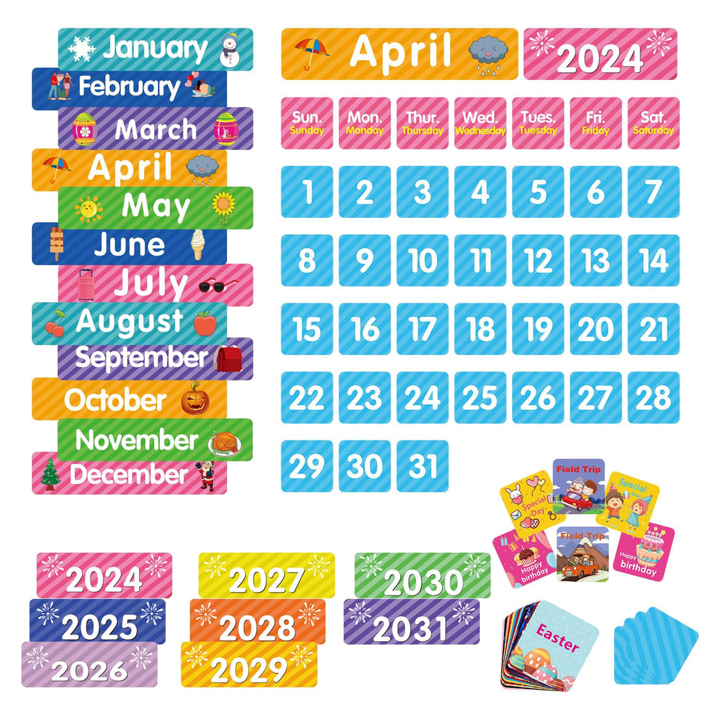 REGELETO 25 by 24 inch calendar chart mounts easily with three eyelets