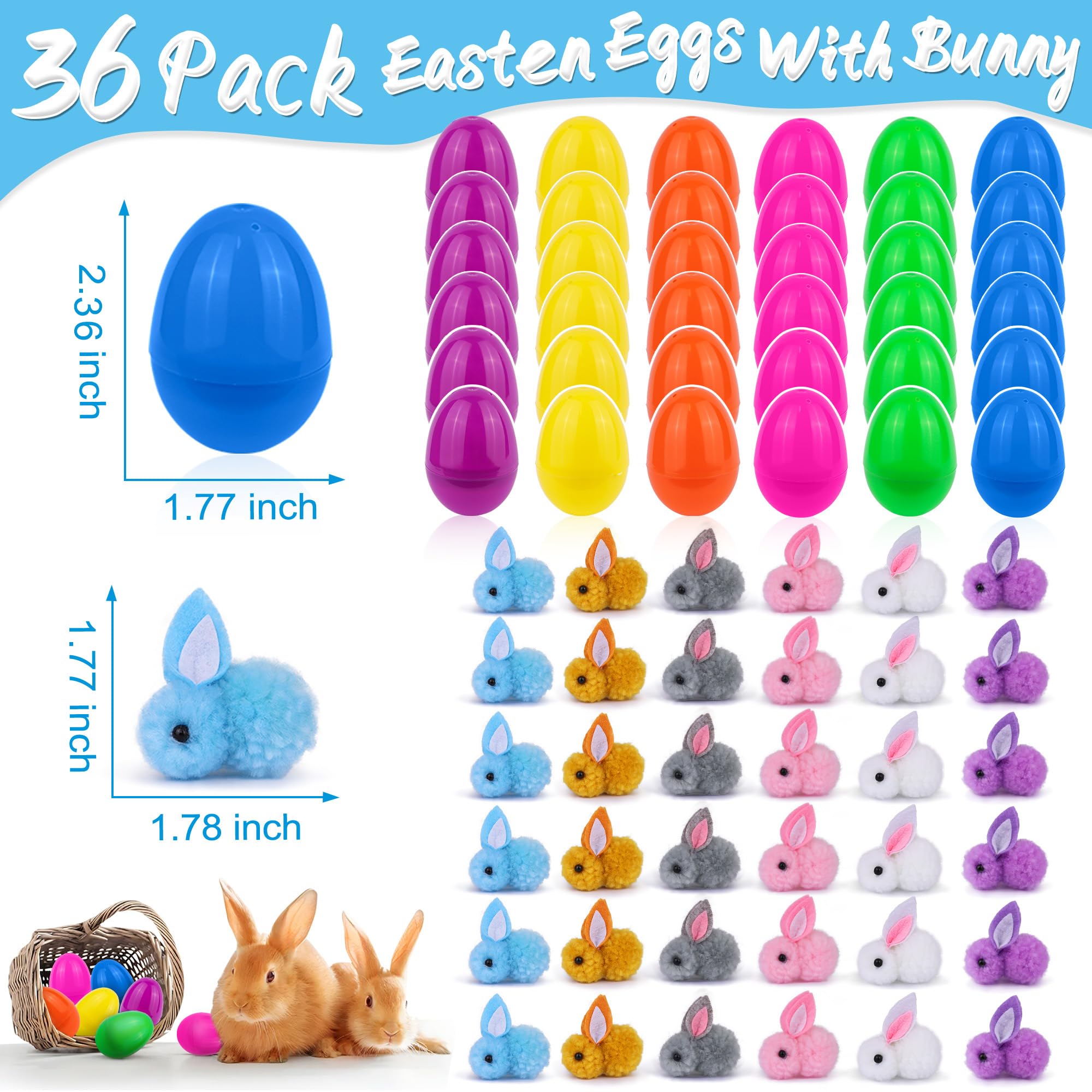 REGTEB Easter eggs double as party favors and loot bag treats.