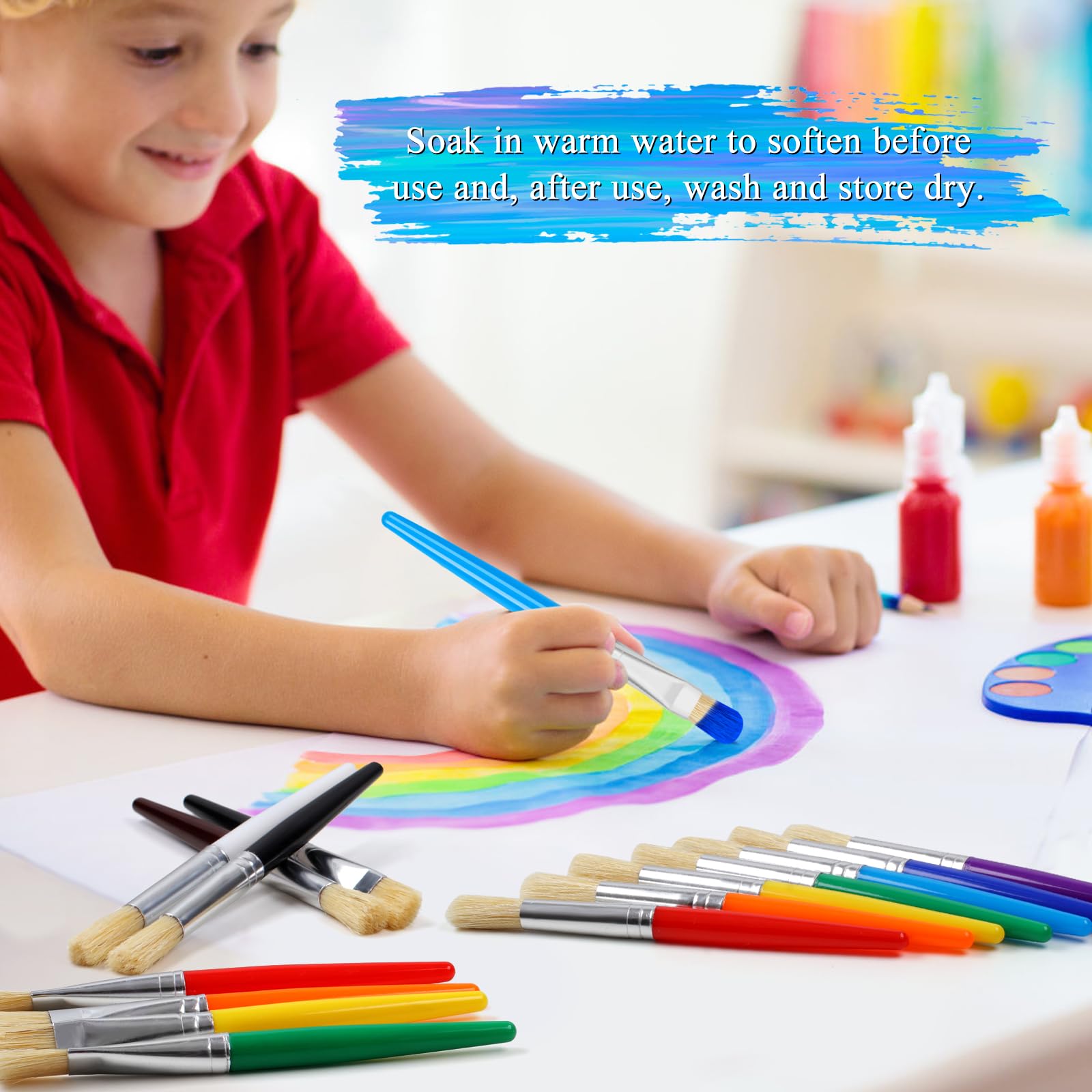 REGUICORP colorful handles spark creativity during classroom and home art sessions.