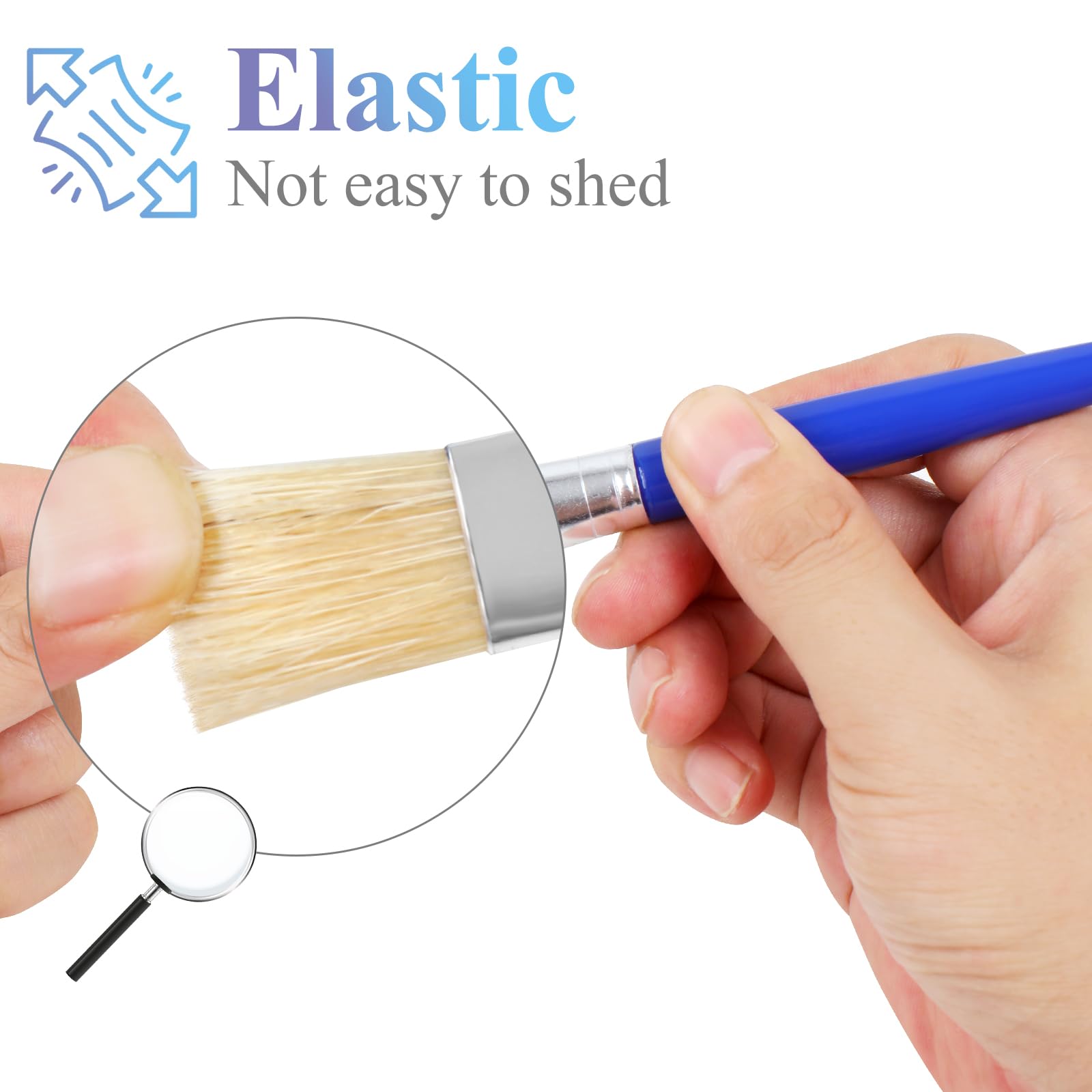 REGUICORP soft bristles deliver smooth application with washable paints.