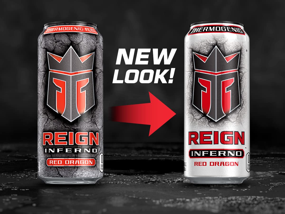 REIGN Inferno 12-pack box for convenient, consistent fueling during training.