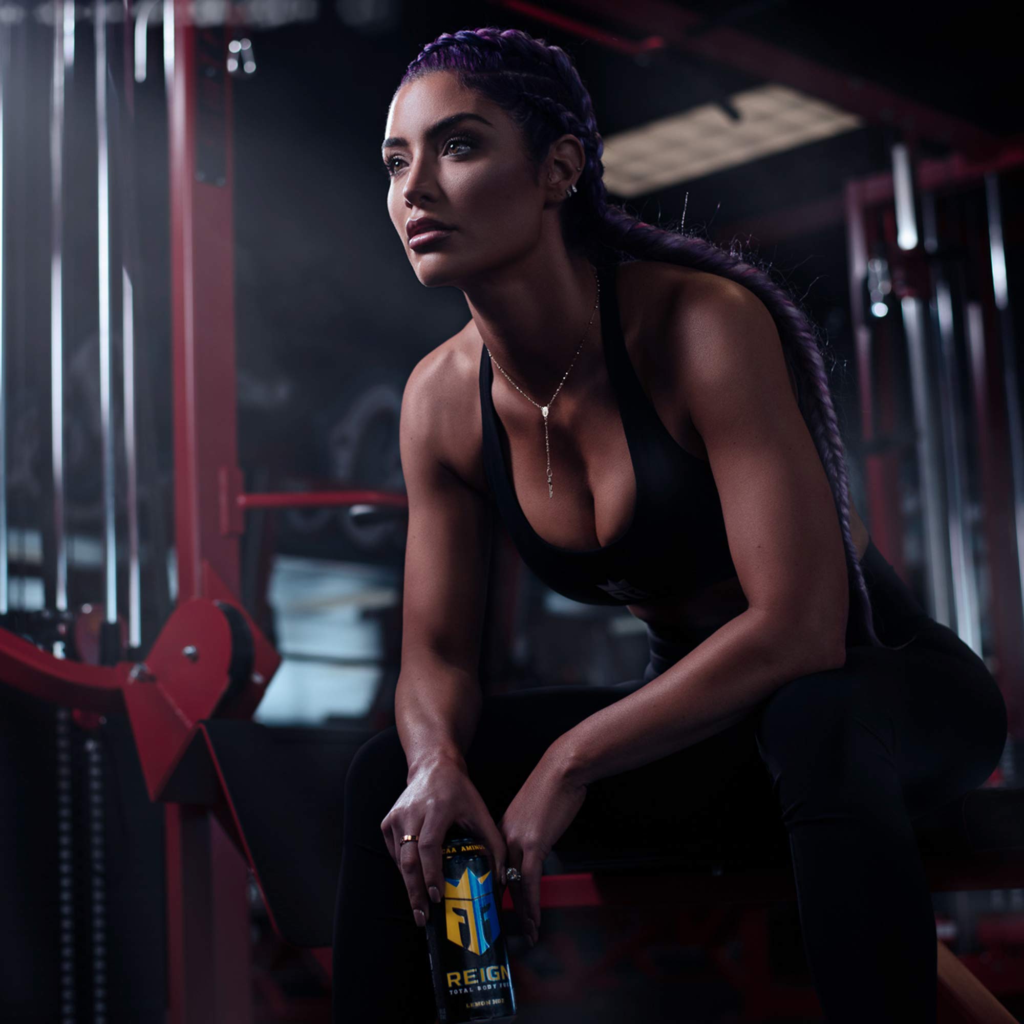 Electrolyte graphic from Reign Melon Mania supports hydration during training.