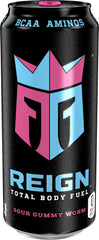 REIGN Sour Gummy Worm during-workout scene demonstrates steady energy and electrolytes.