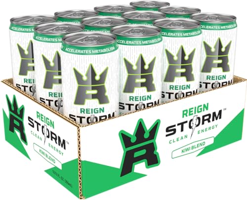 REIGN Storm Kiwi Blend pour shot shows vibrant kiwi and green apple notes