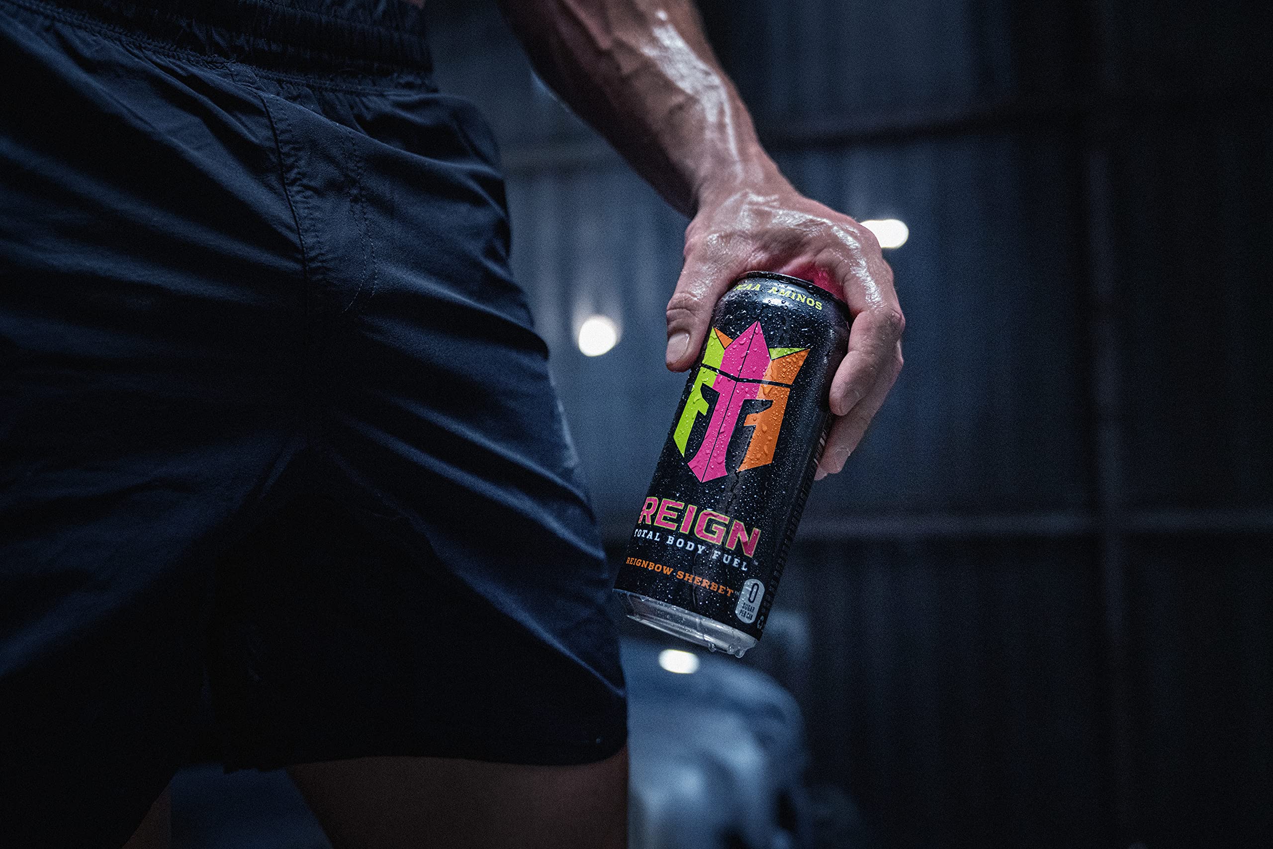 12-pack of REIGN Total Body Fuel makes stocking up quick and simple