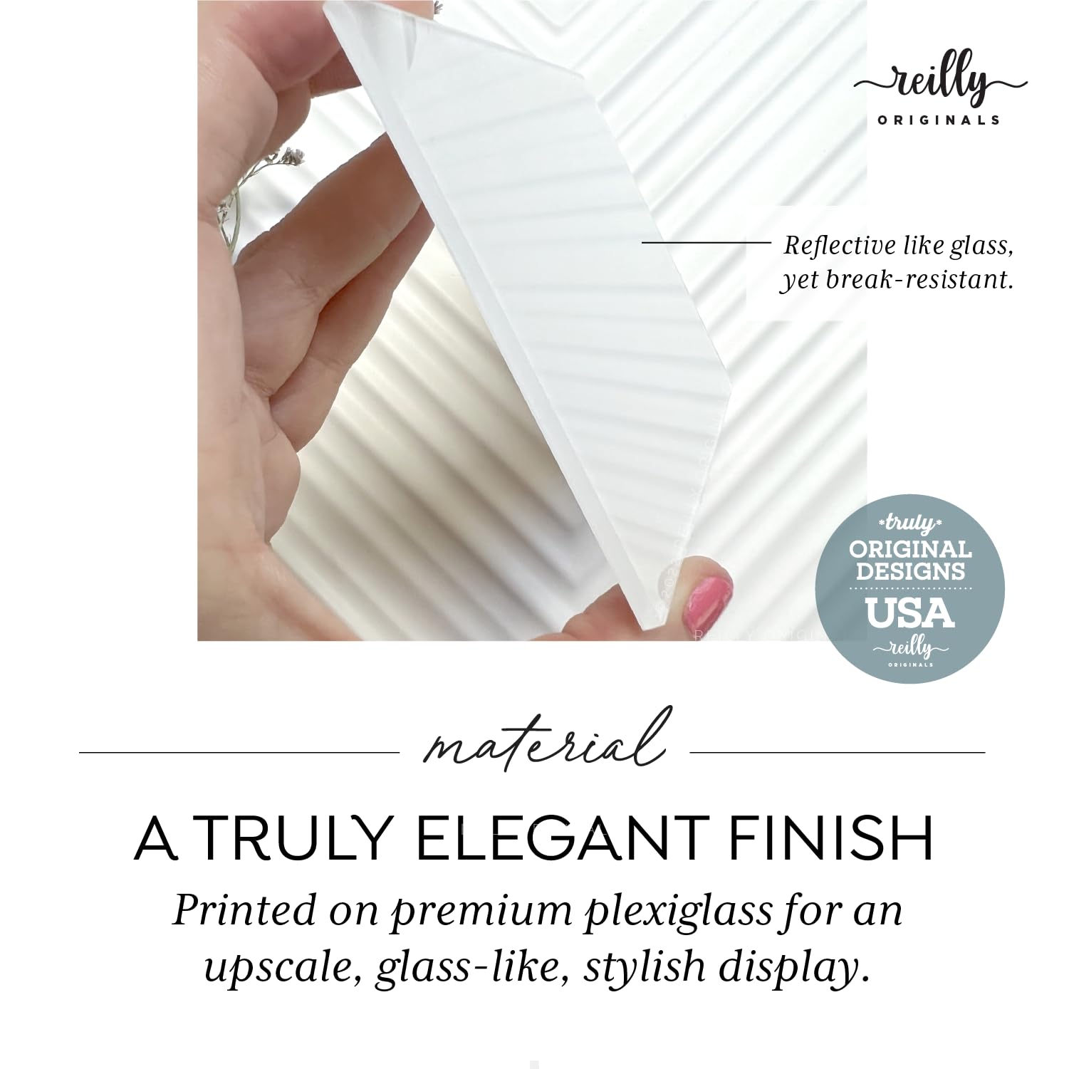 Reilly Originals small business badge visible on packaging signals authentic design.
