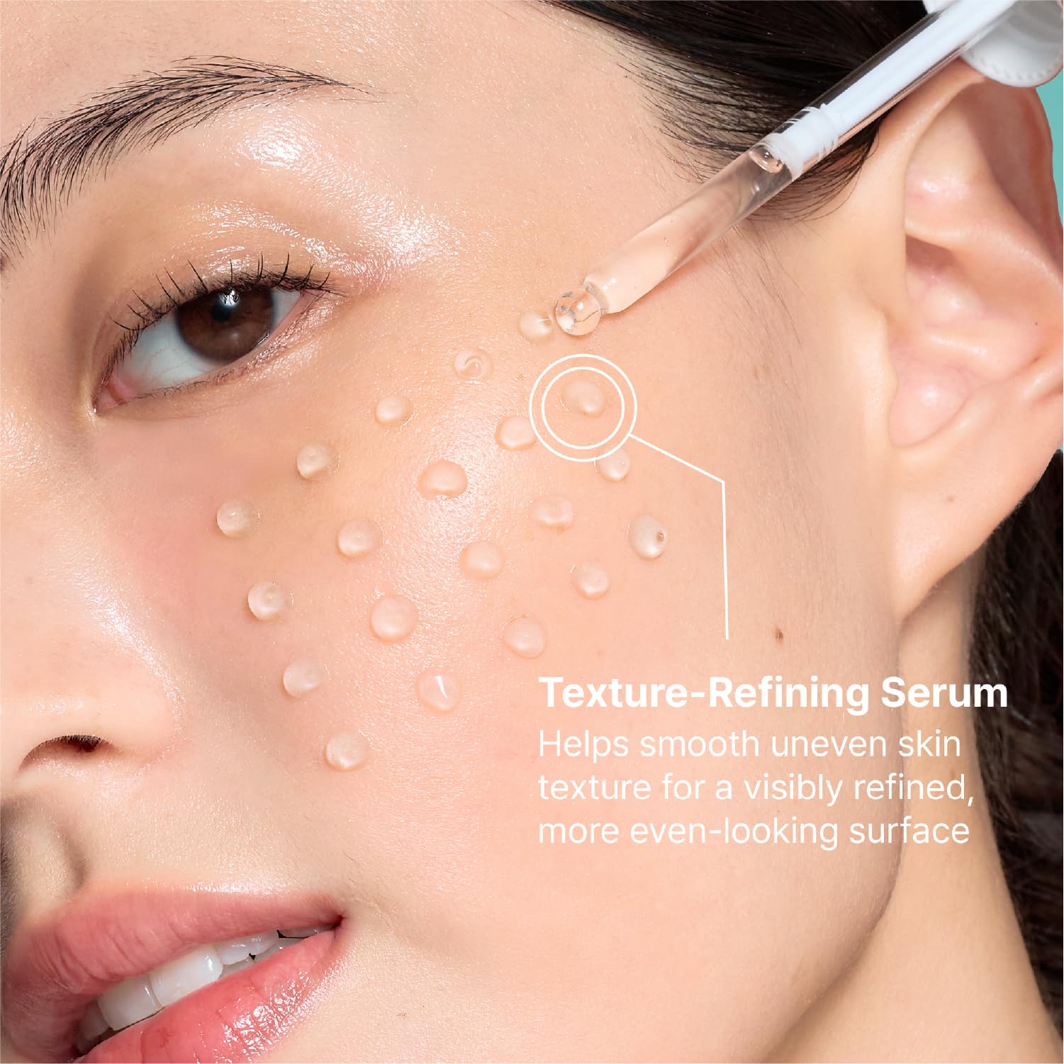 Product box detail of REJURAN Turnover Ampoule on a clean surface.