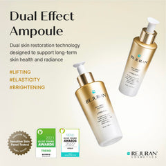 REJURAN Salmon DNA serum texture during application for smoother, hydrated skin.
