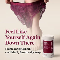 Rejuveen Uflora capsules ready for daily use.
