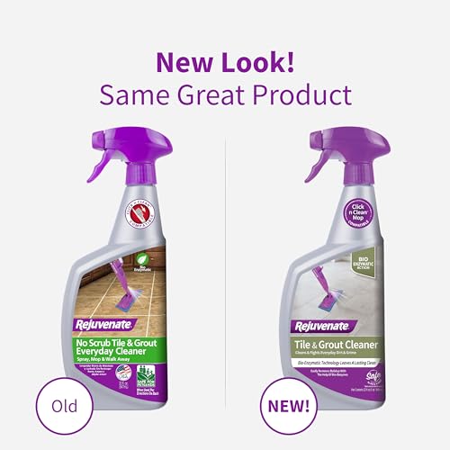 Rejuvenate Bio-Enzymatic Scrub spray mist for quick floor spot cleaning