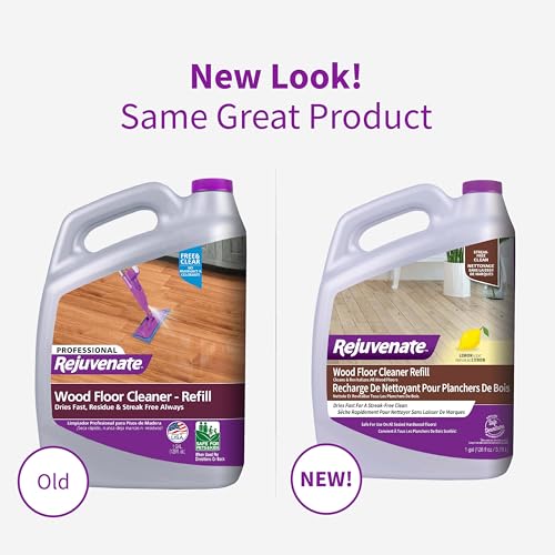 Rejuvenate Click n Clean Mop compatibility shown for easy refills